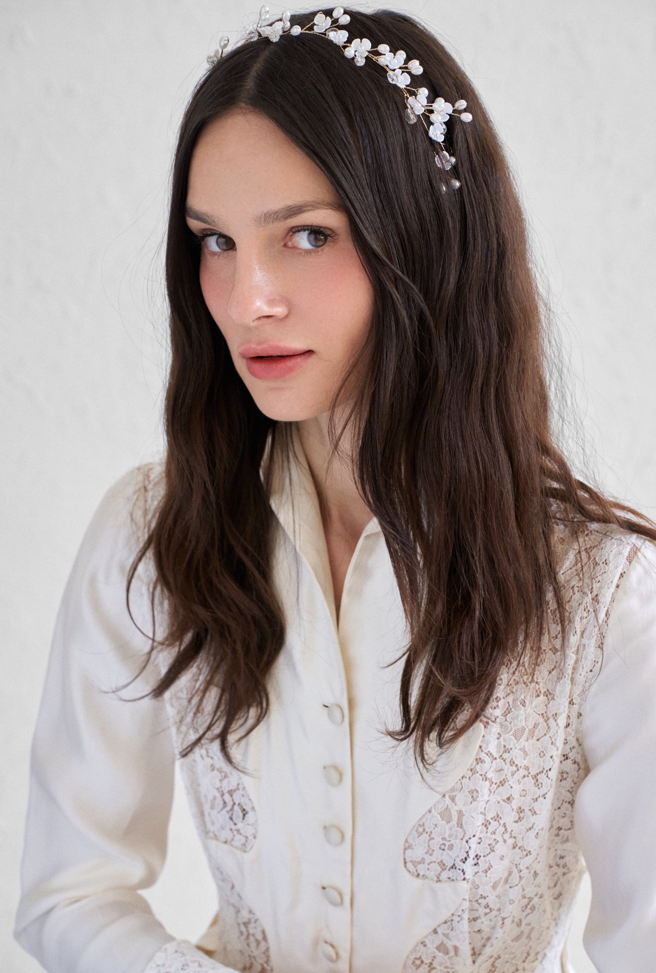 ACCESORIU DE PĂR VENERA WHITE