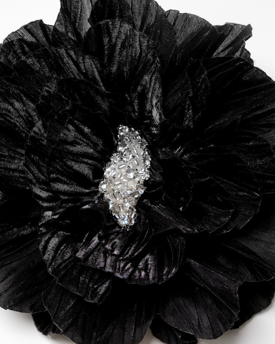 PARIS BLACK BROOCH 
