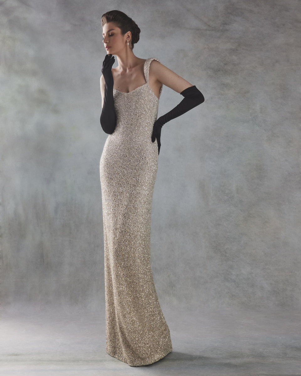 MĂNUȘI SATIN NEGRU