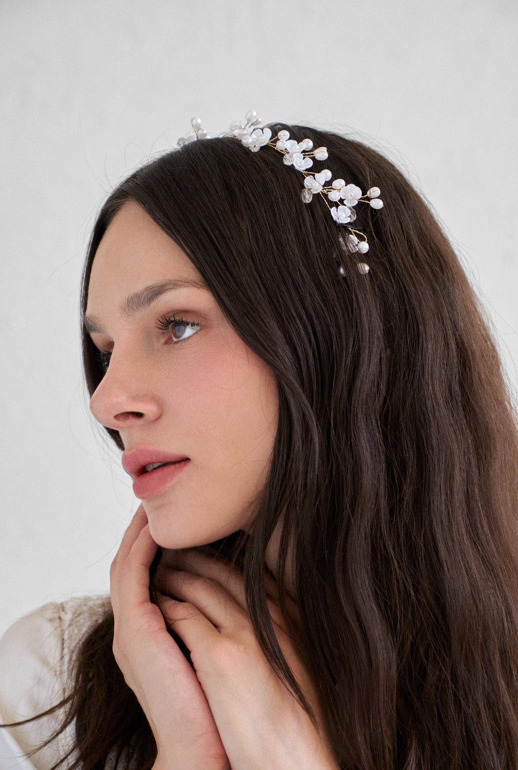 ACCESORIU DE PĂR VENERA WHITE