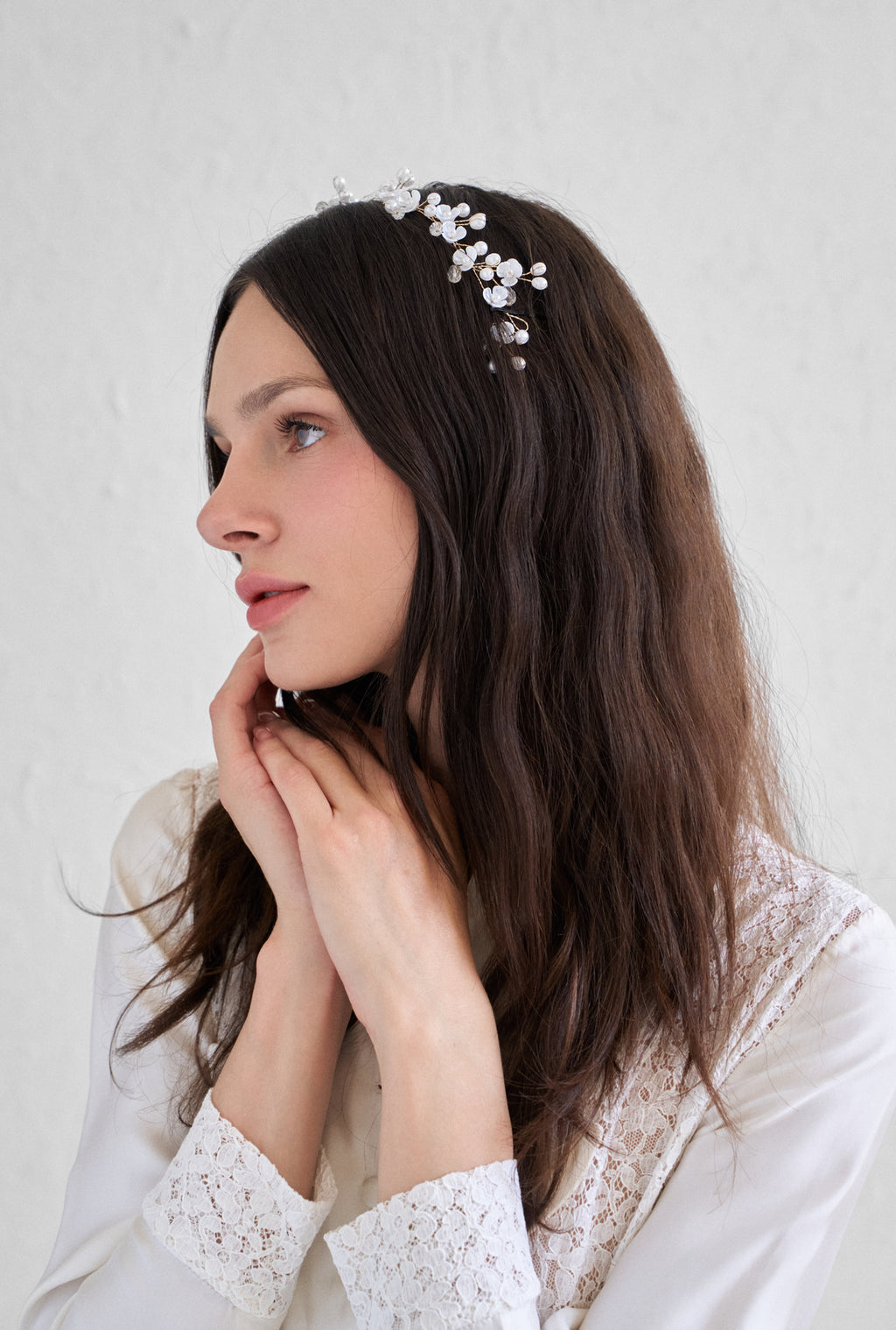 ACCESORIU DE PĂR VENERA WHITE