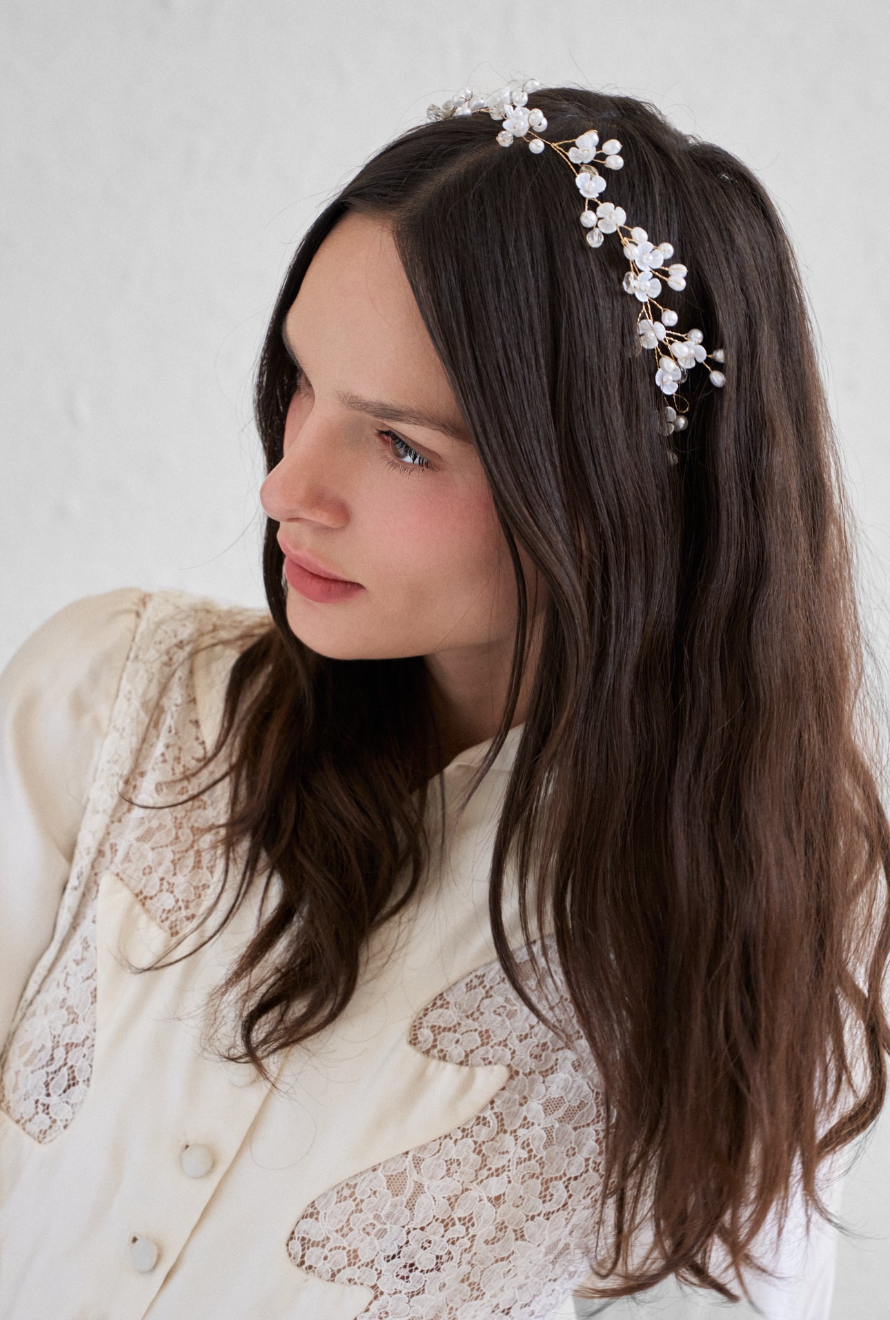 ACCESORIU DE PĂR VENERA WHITE