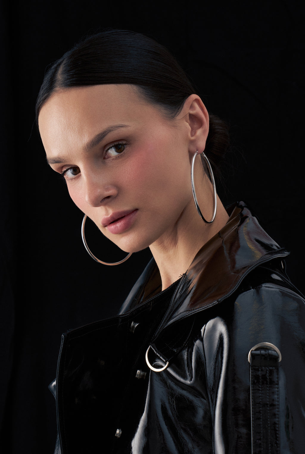 CERCEI MACRO HOOPS SILVER