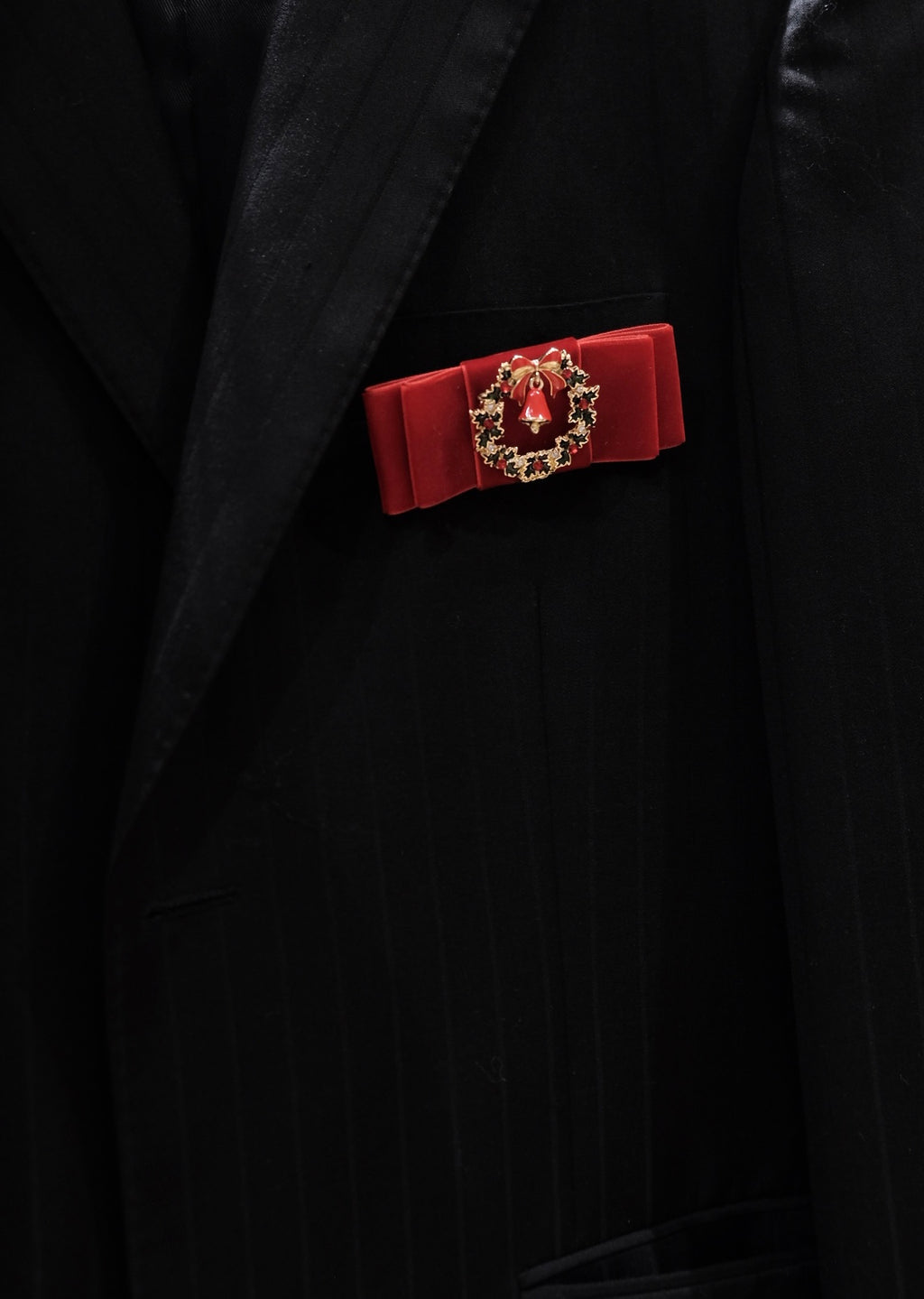 BROȘA CHRISTMAS RED