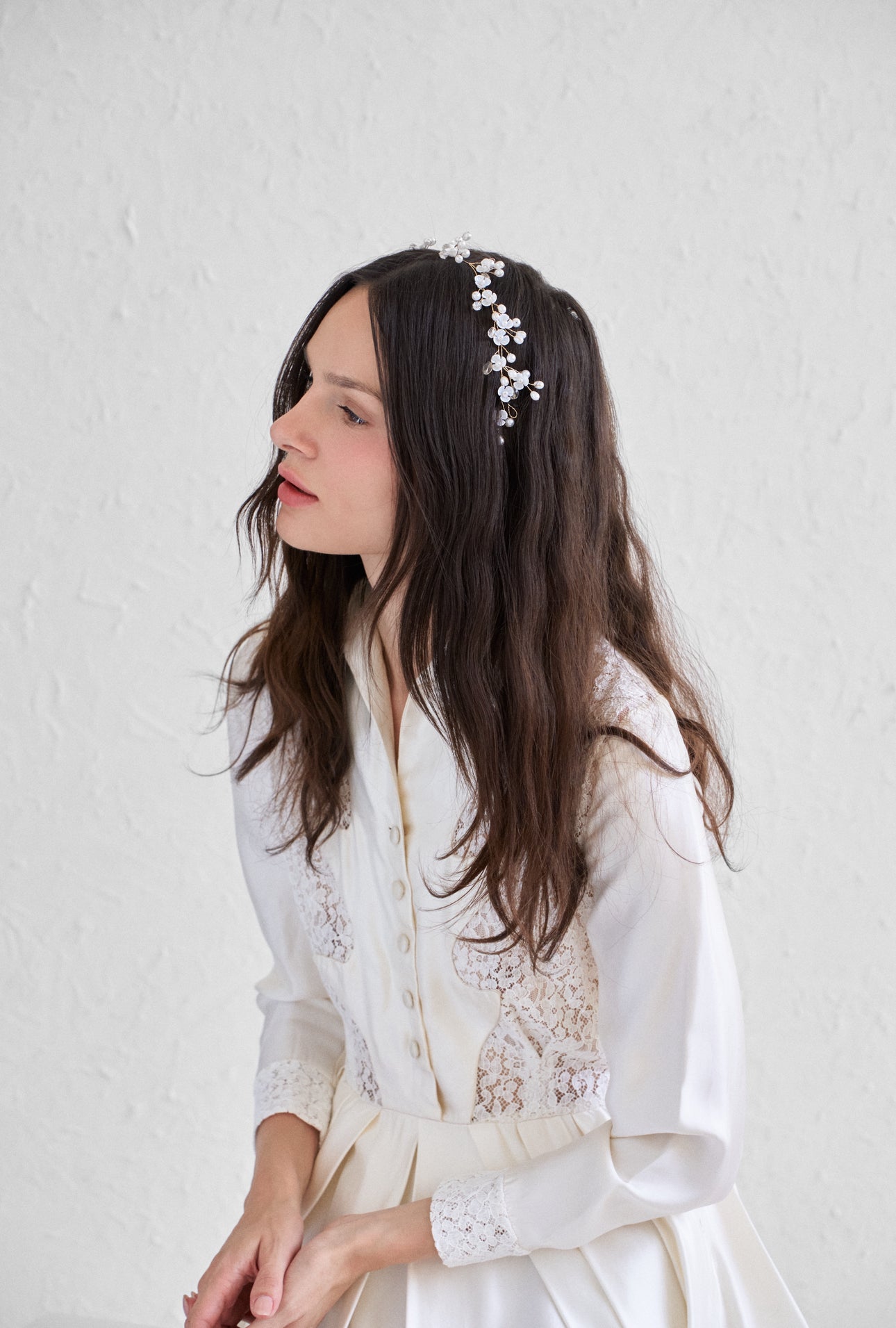 ACCESORIU DE PĂR VENERA WHITE