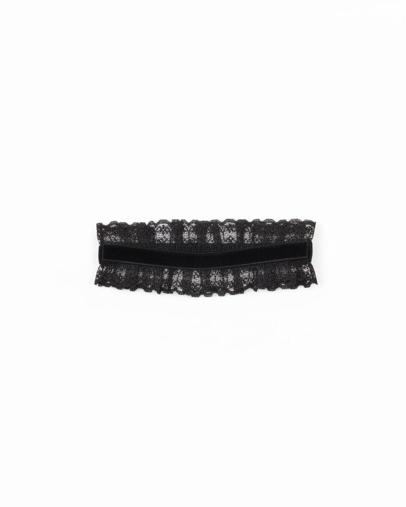CHOKER DANTELĂ MARIE BLACK