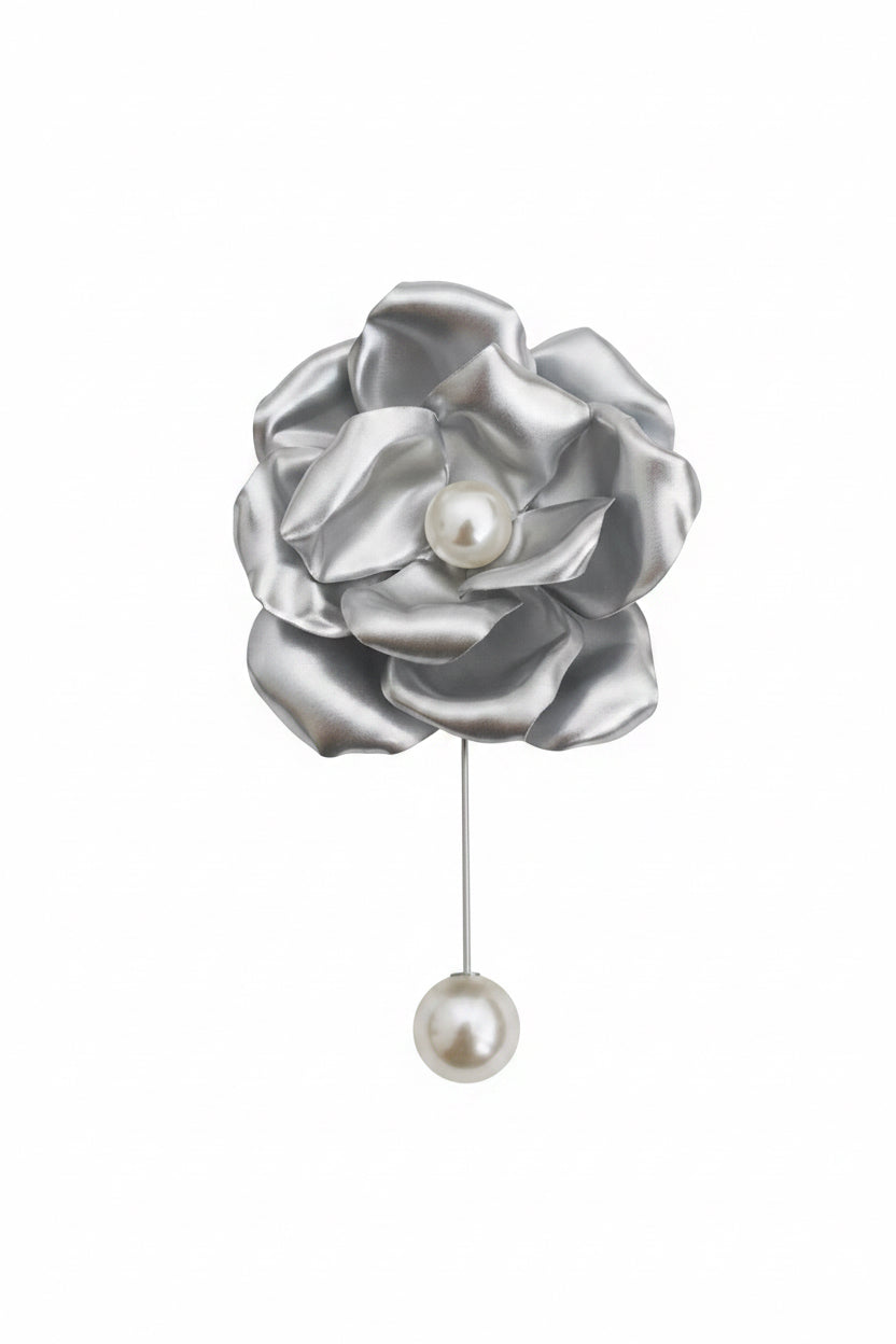 BROȘA CUORE SILVER
