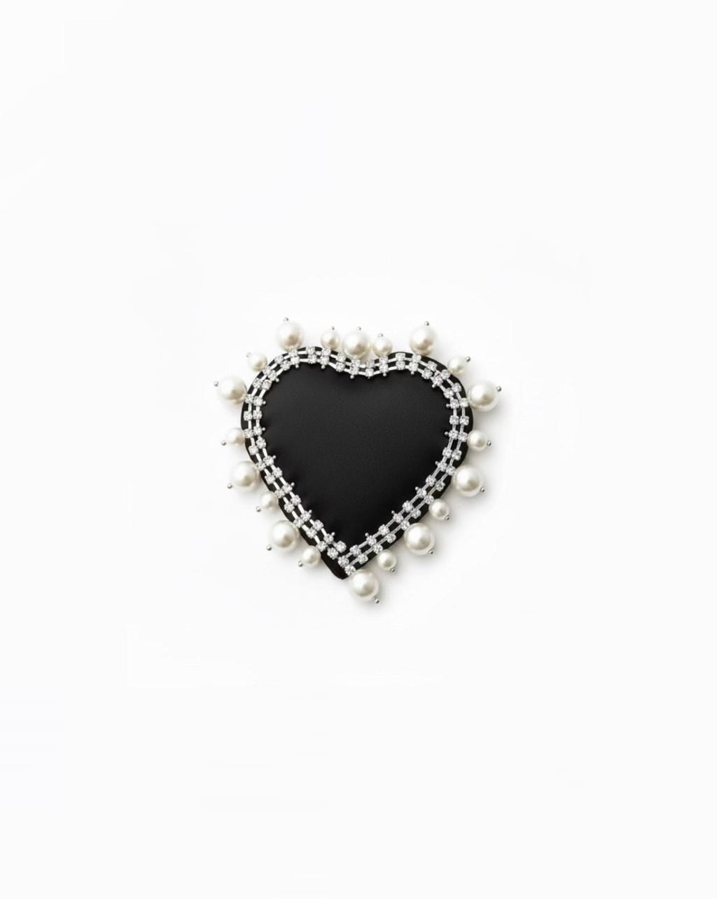 BROȘA BLACK HEART