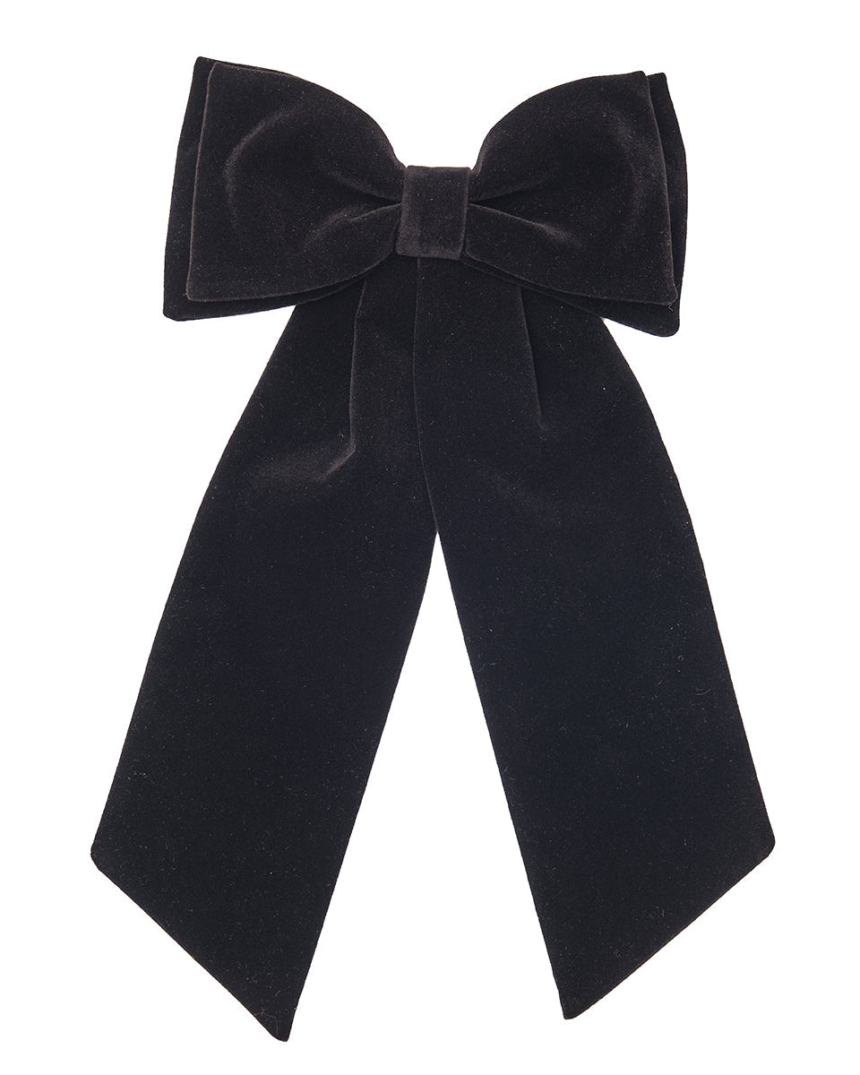 BLACK VELVET BOW