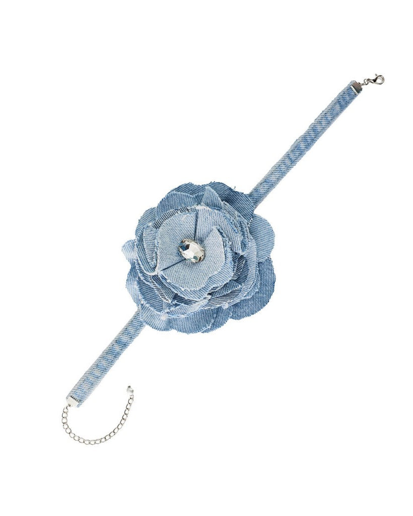 ALEK UPCYCLED JEANS NECKLACE